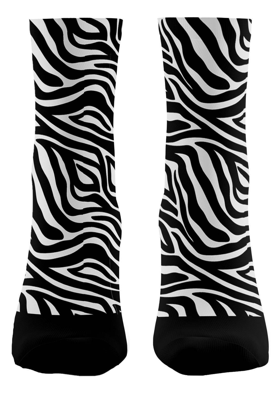 Zebra sale print socks