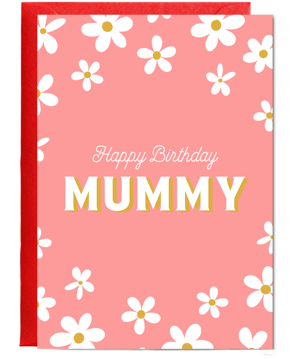 daisy groovy girly Happy Birthday Mummy