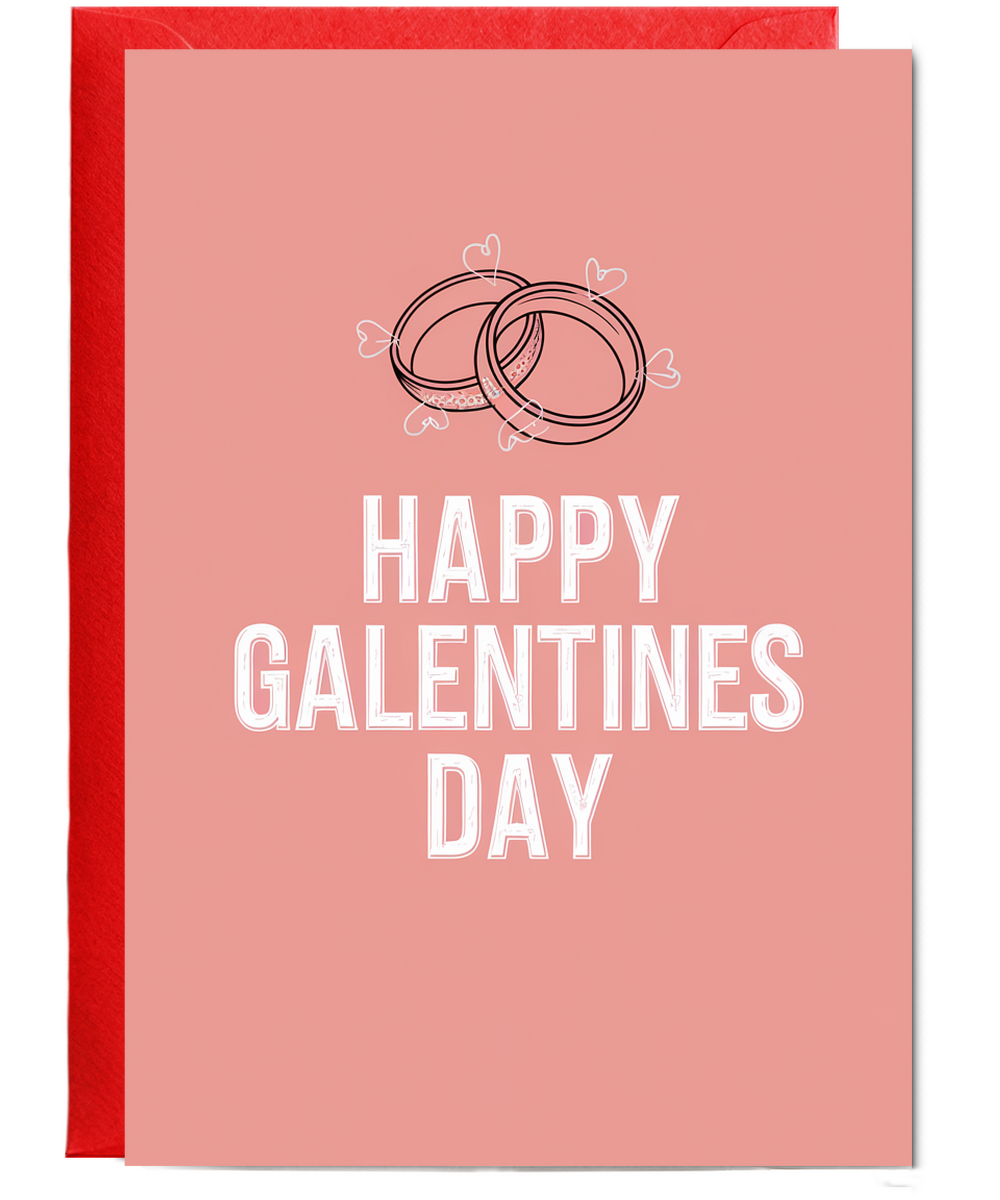 Happy Galentines Day Card Best Friends