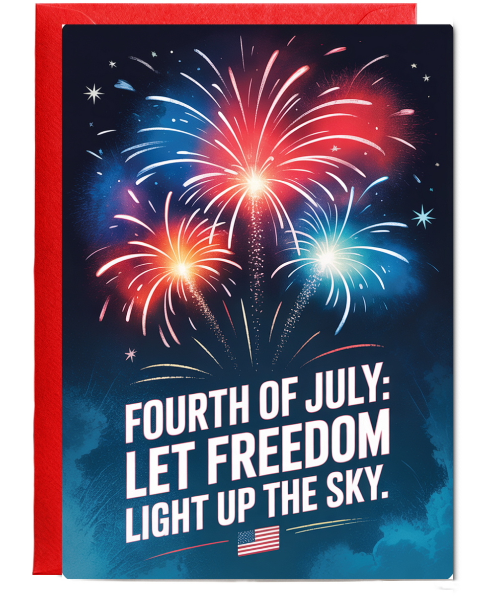 4th July let freedom light up the sky
