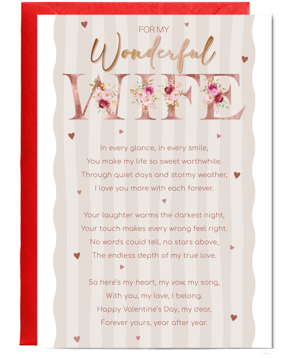 For my wonderful wife