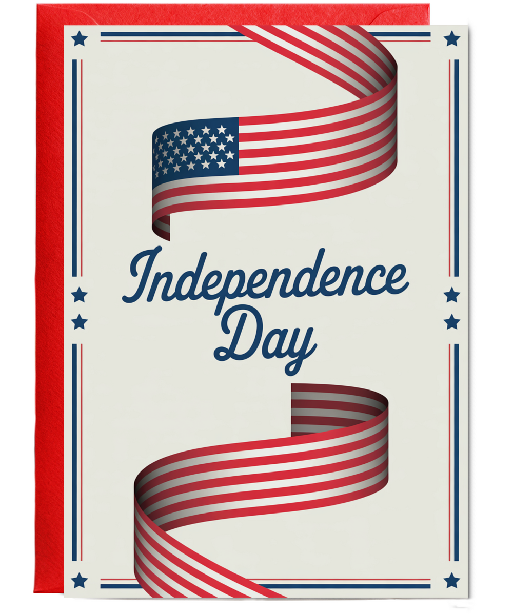 Independance day ribbon