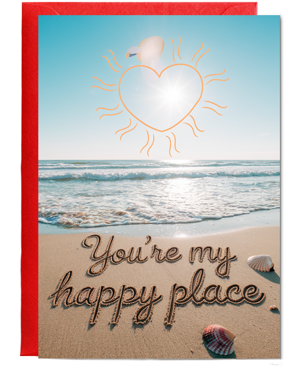You’re my happy place Greeting Card
