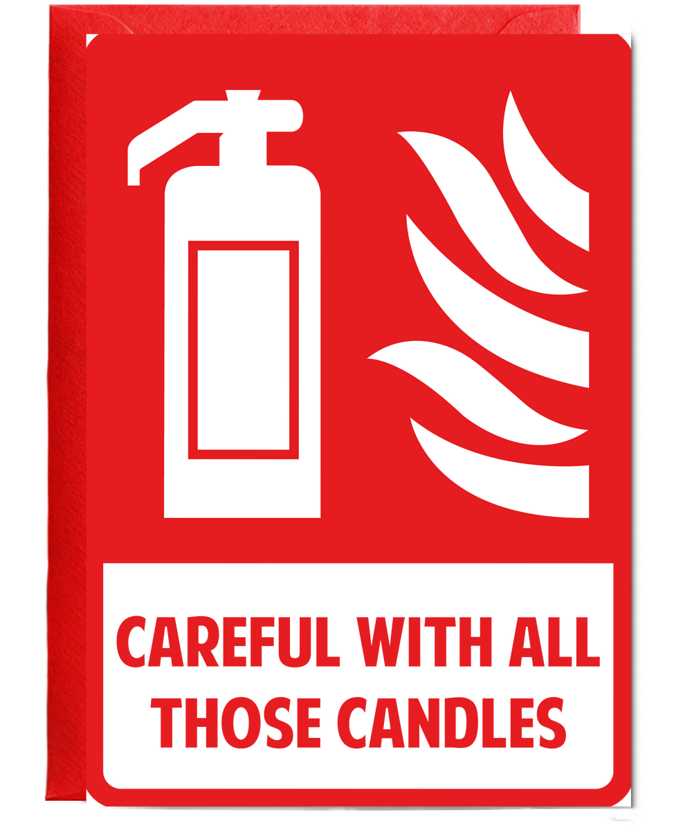 Careful With All Those Candles Age Joke