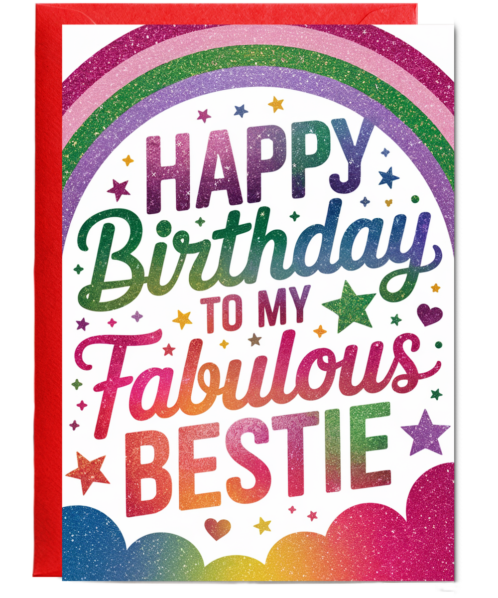 Happy Birthday to My Fabulous Bestie