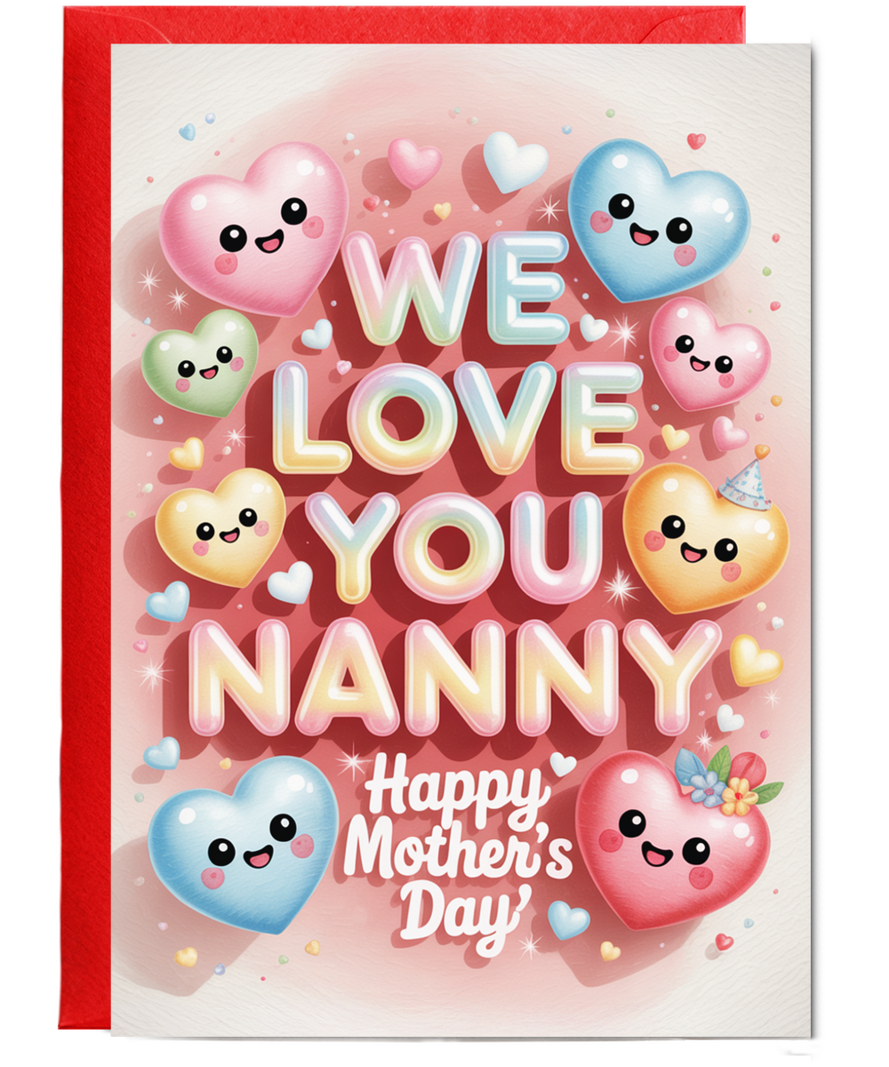 we love you nanny happy mother's day
