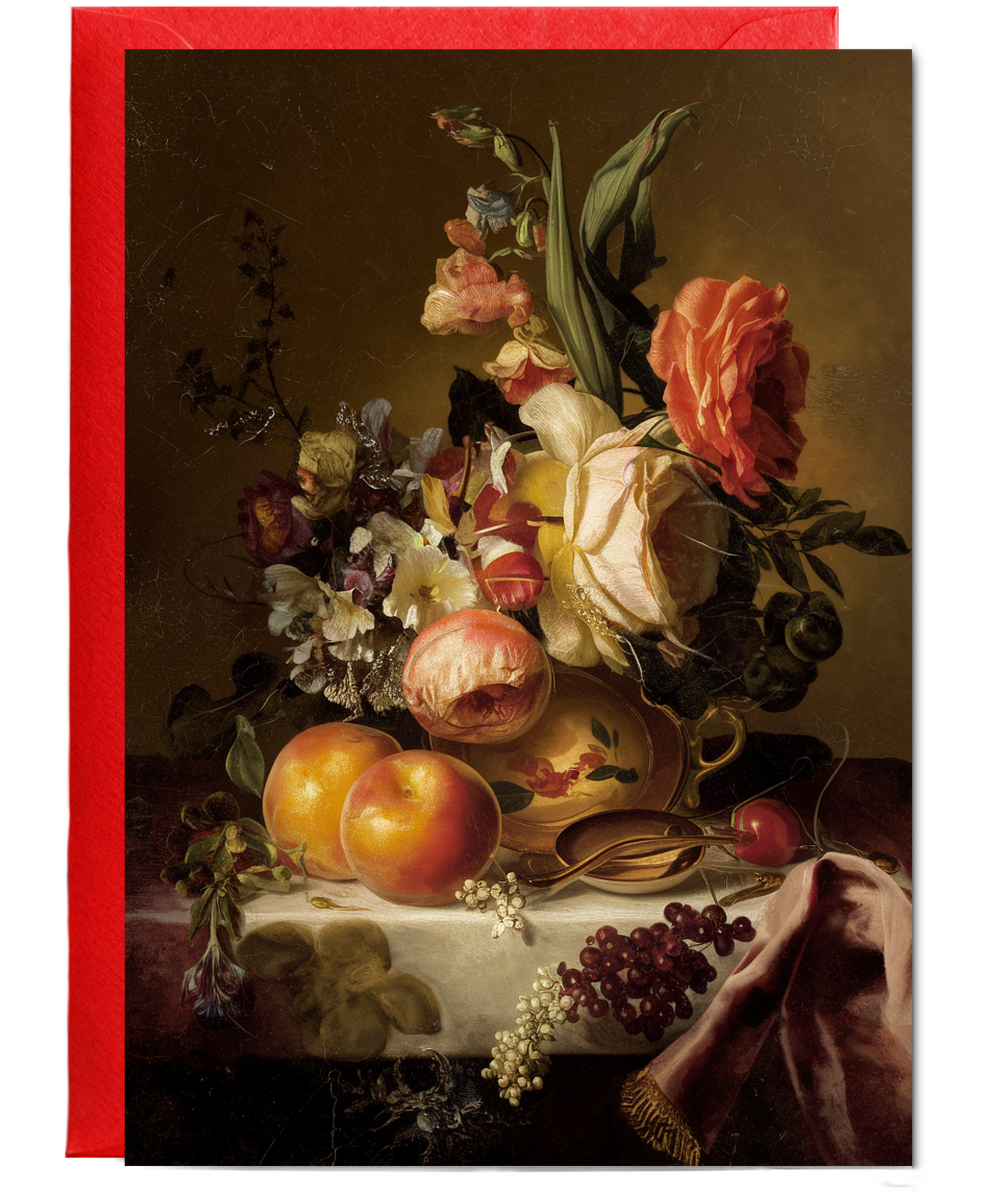 Dutch Masters Still-life painting Card