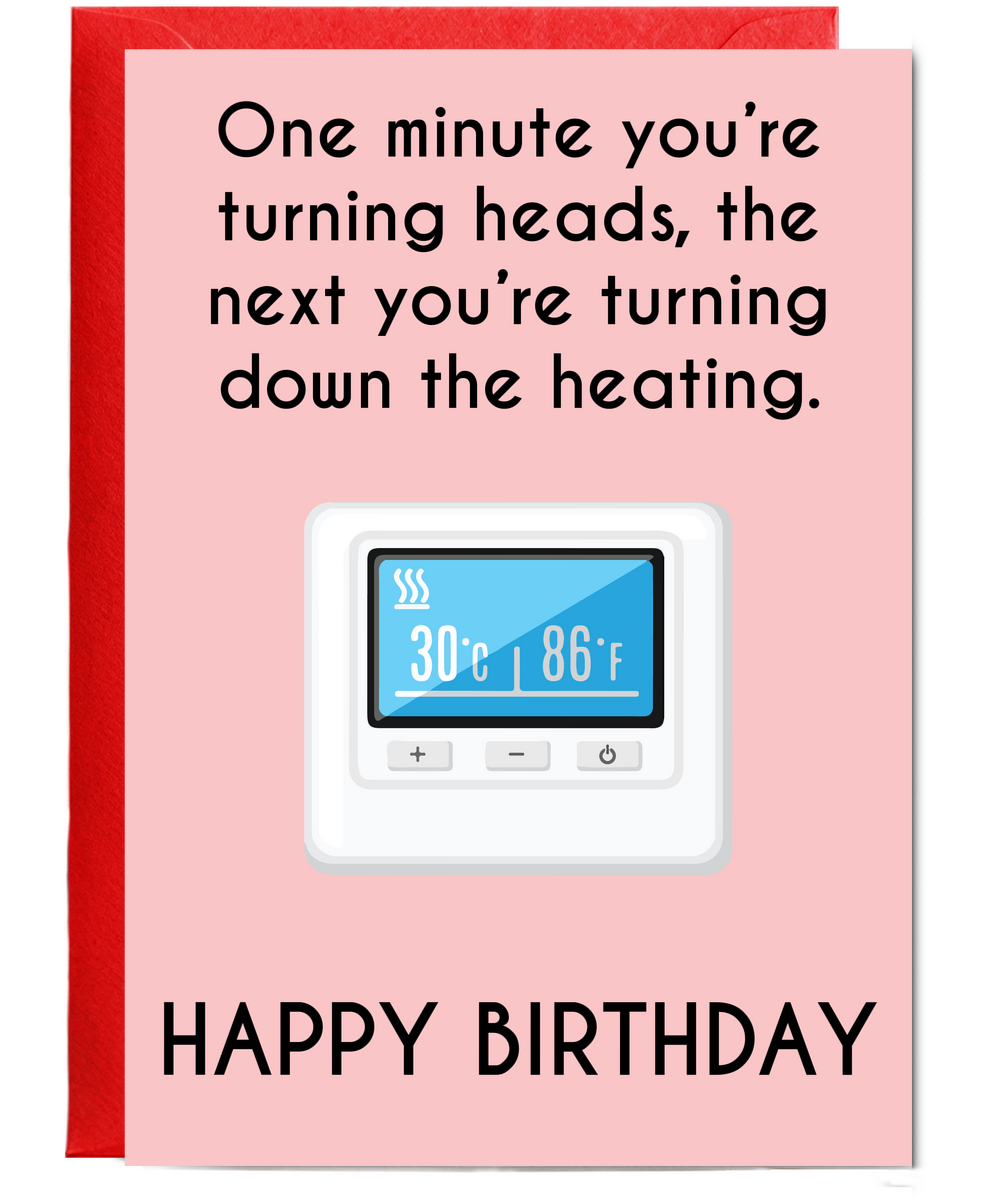 One minute your turning heads