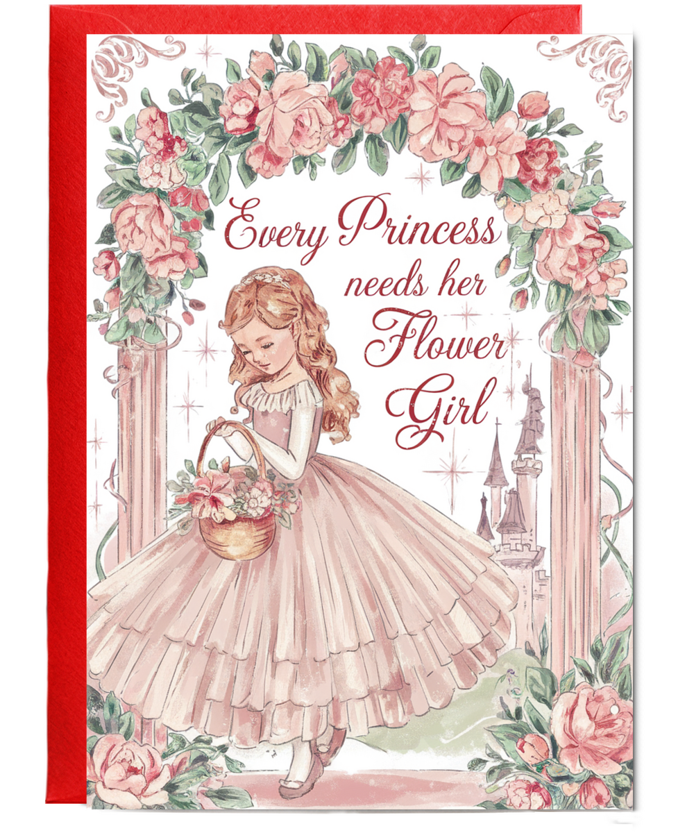 every princess needs her flowerg girl