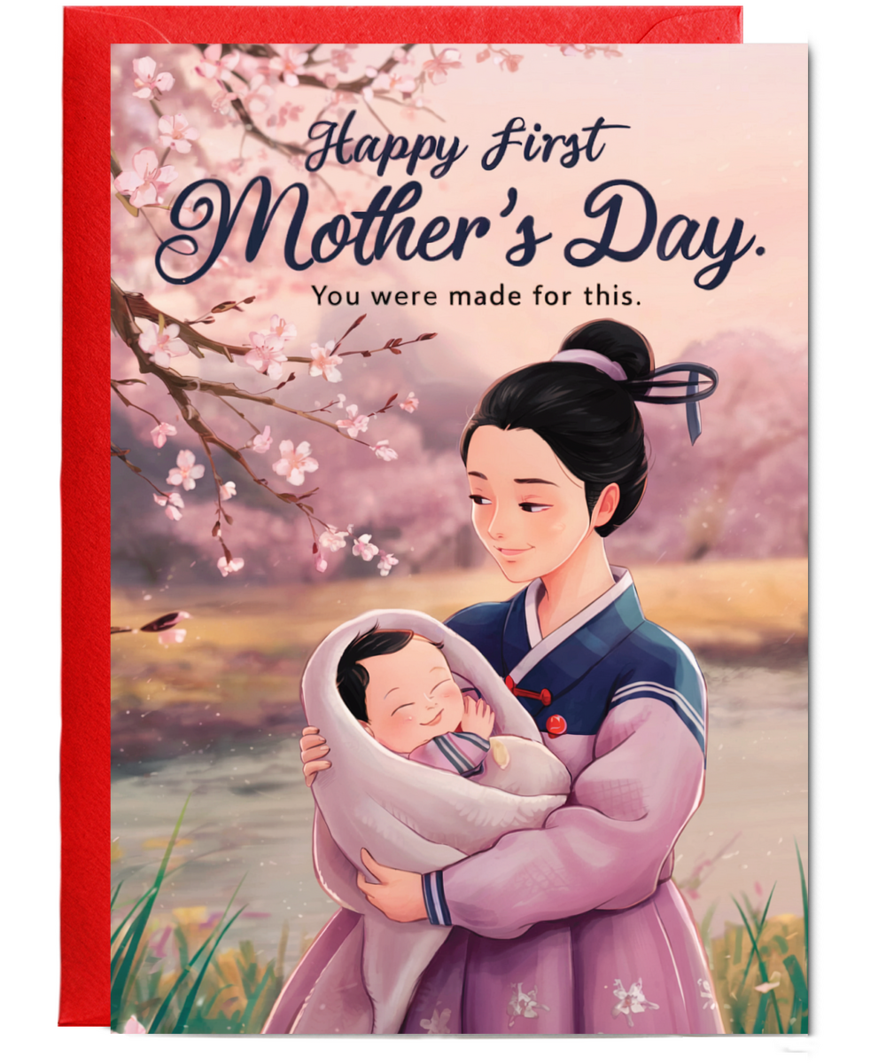Happy First Mother’s Day You Were Made for This East Asian mother