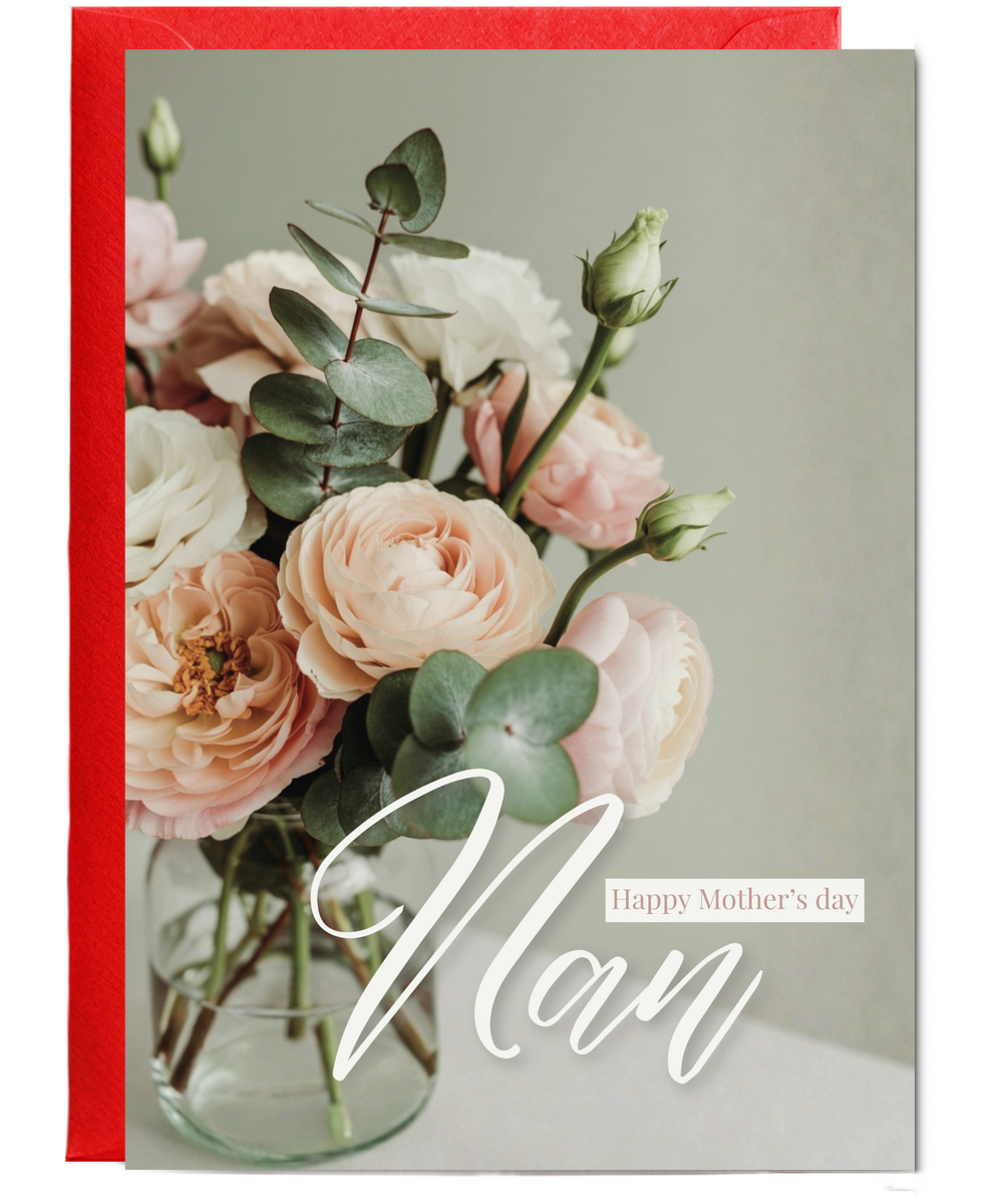 Happy Mother's Day, Nan bouquet flowers
