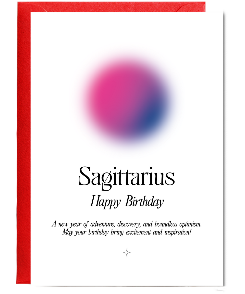 Happy Birthday Sagittarius Star Sign