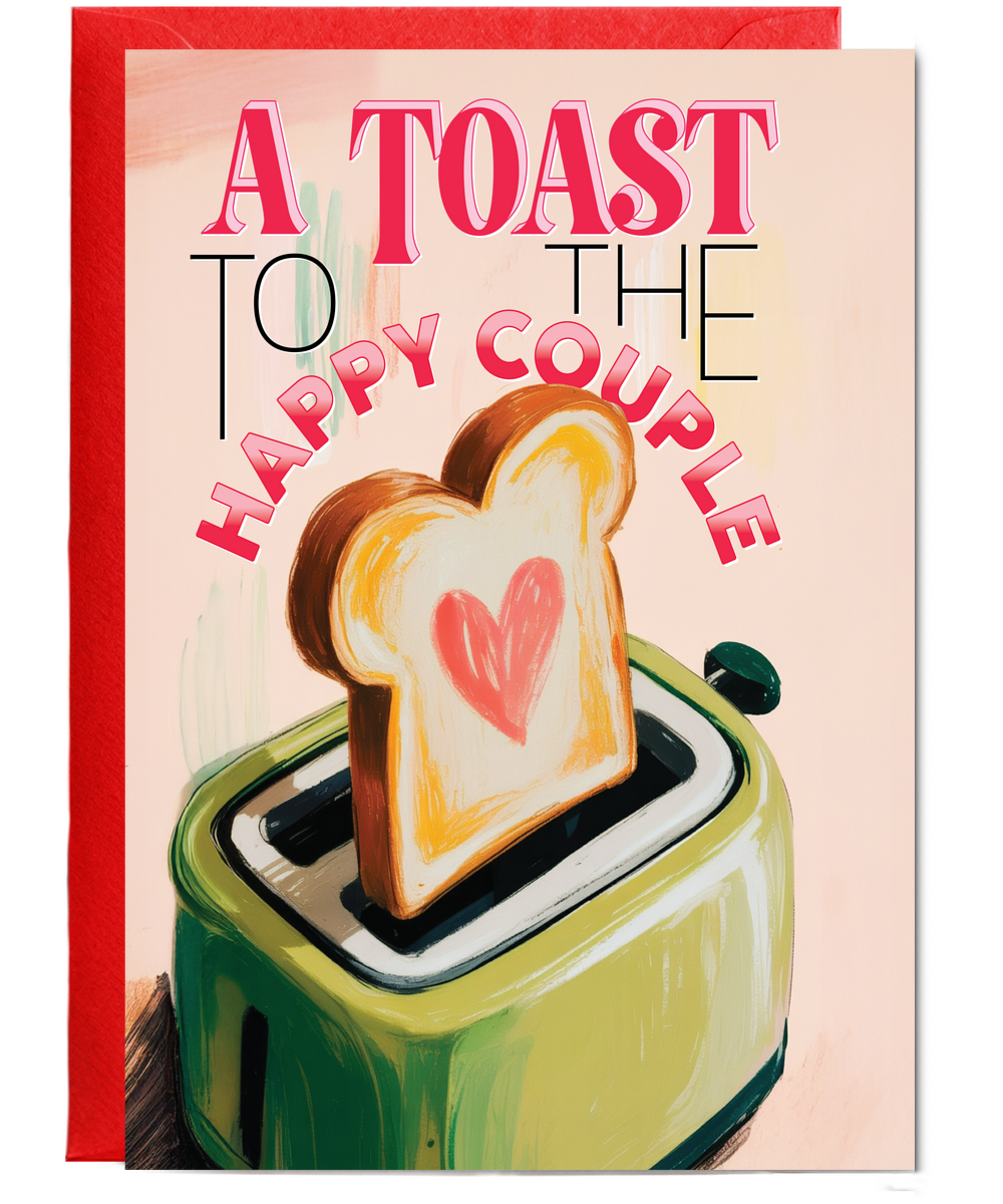 A Toast to the happy couple