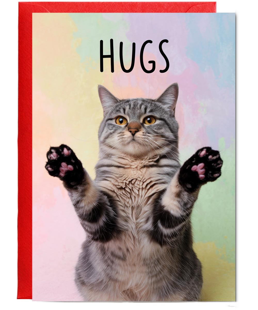 Hugs with Cat Giving a Hug