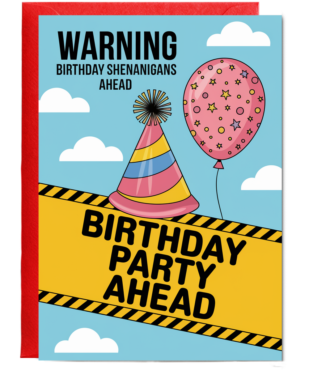 Warning Birthday Shenanigans Ahead