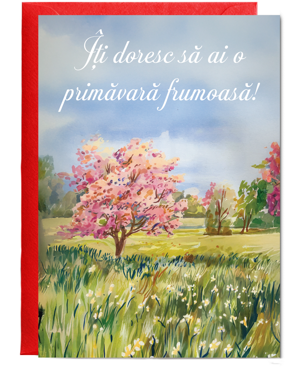 Îți doresc să ai o primăvară frumoasă! have a good spring