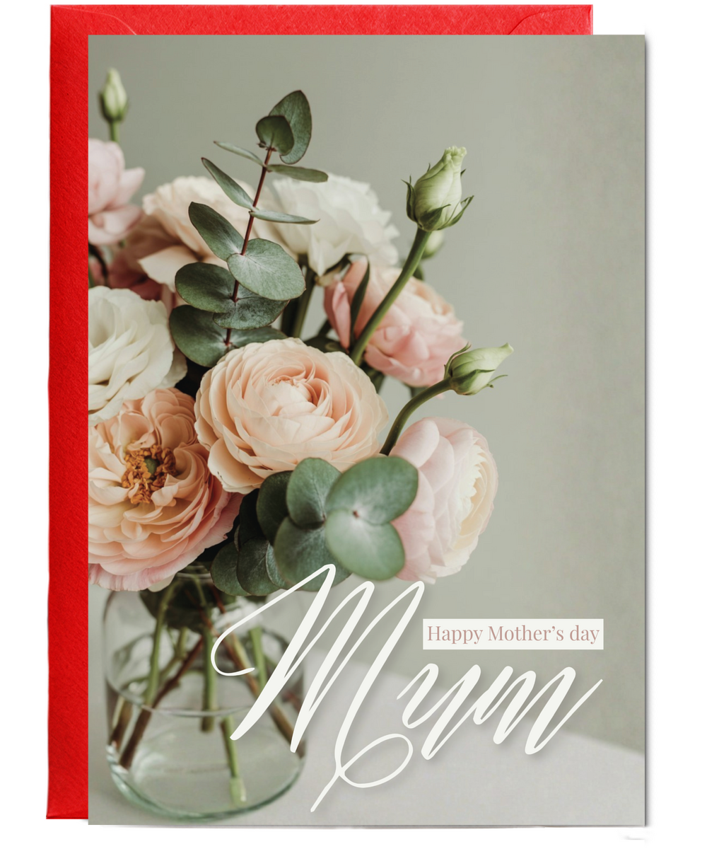 Happy Mother's Day, mum bouquet flowers