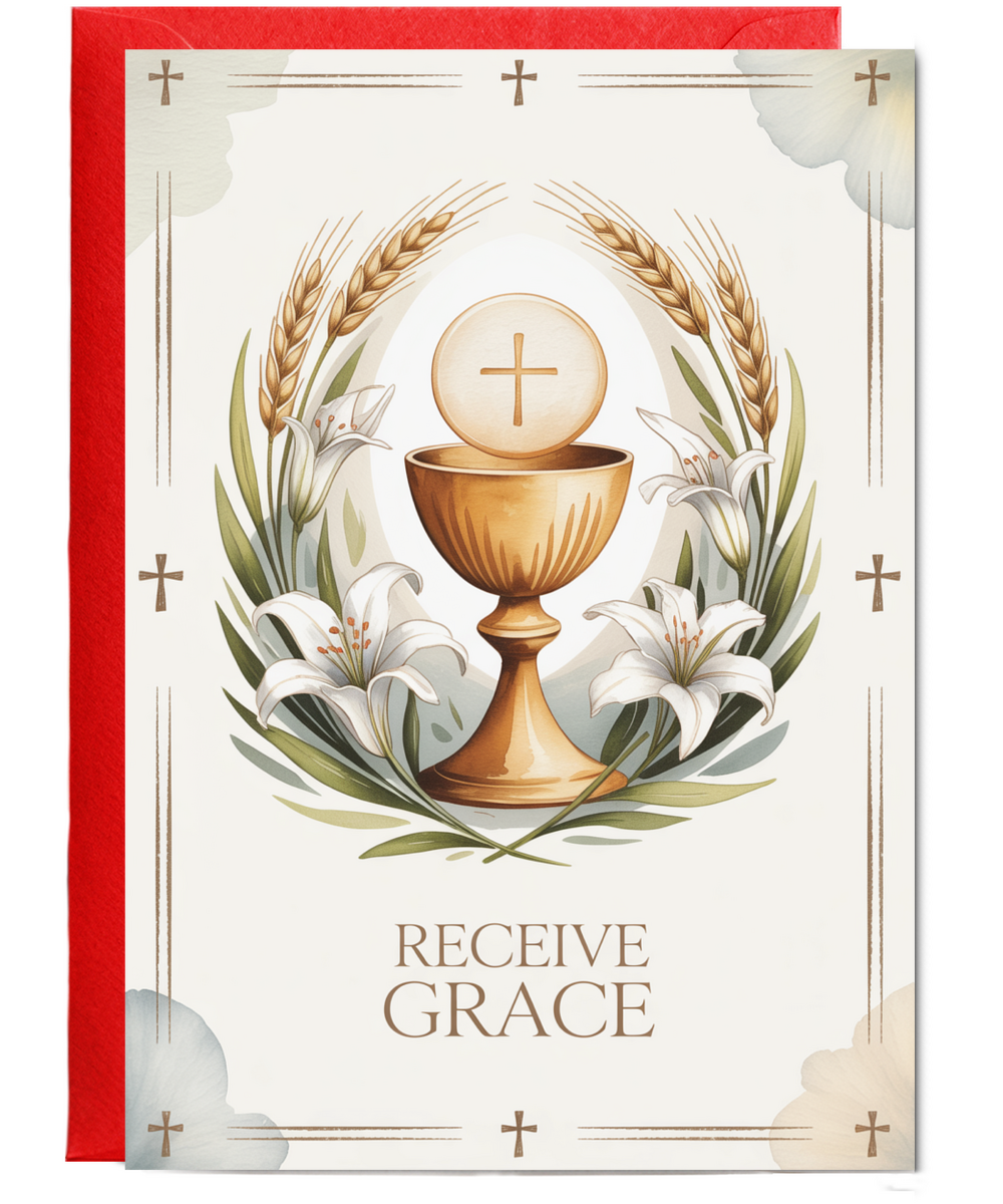 receive grace holy communion