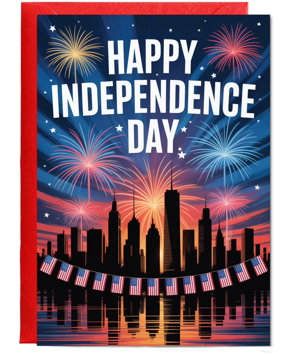 Skyline happy Independance day