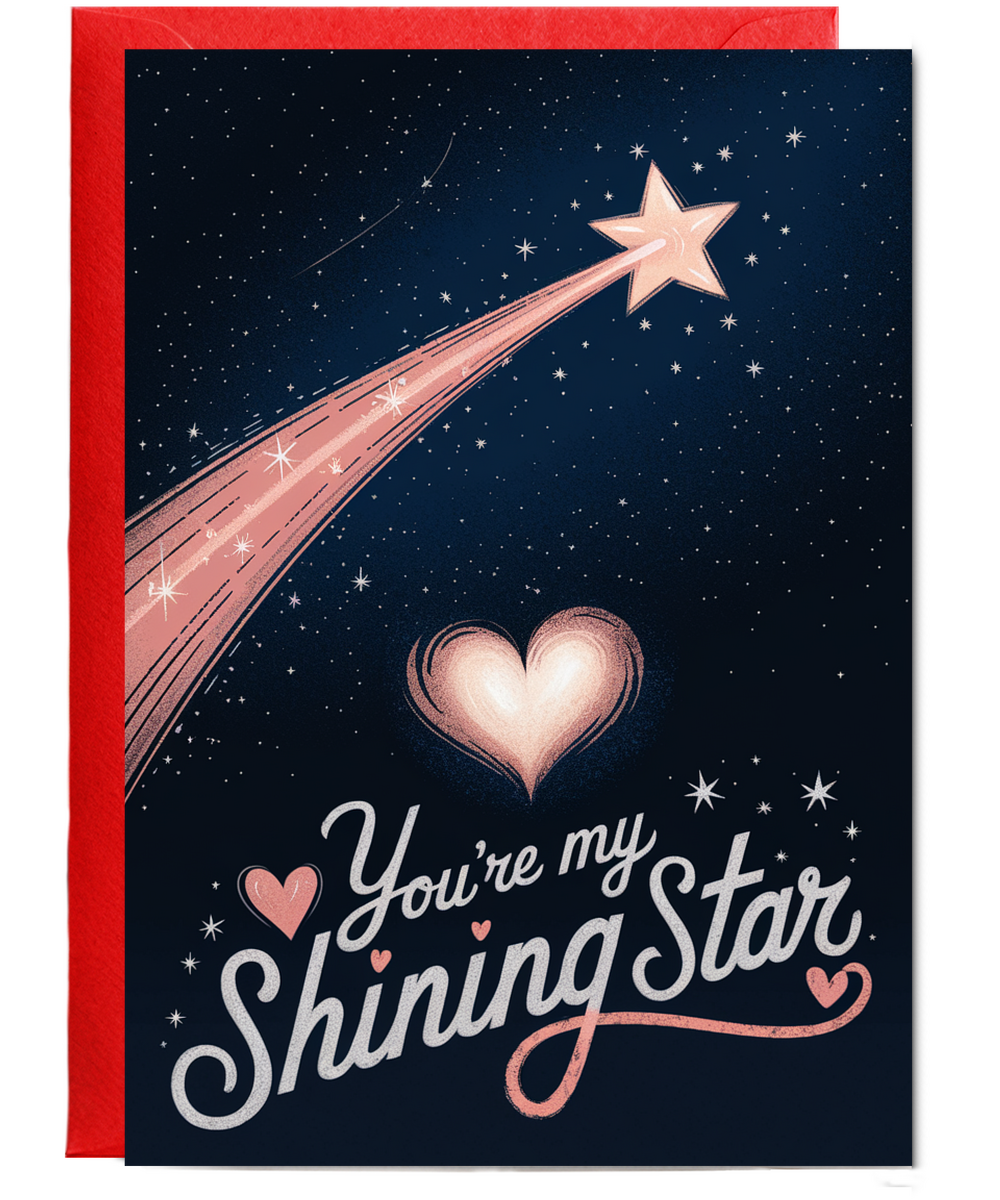 You’re my shining star Greeting Card