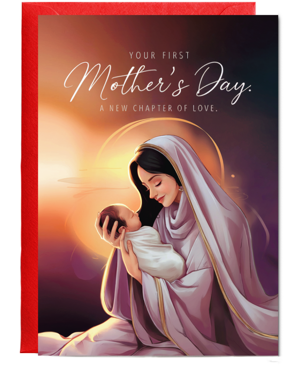 your first mother's day, a new chapter of love Middle Eastern mother