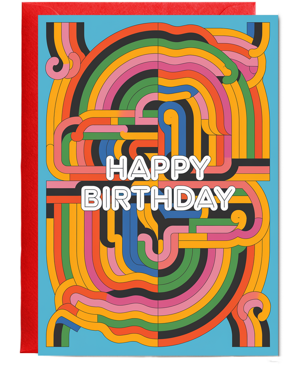 Vibrant Abstract Swirls