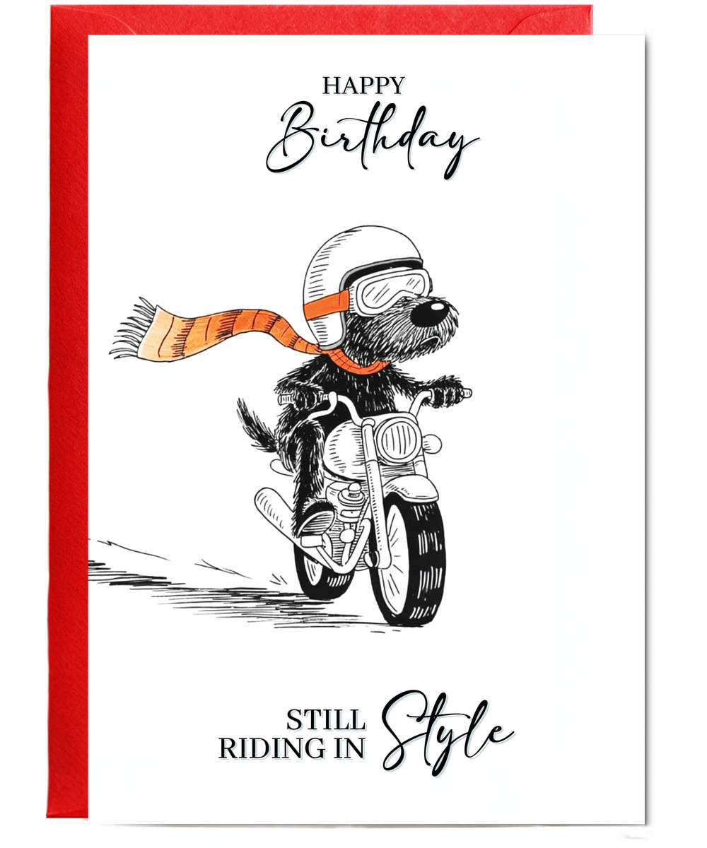 Happy birthday still riding in style
