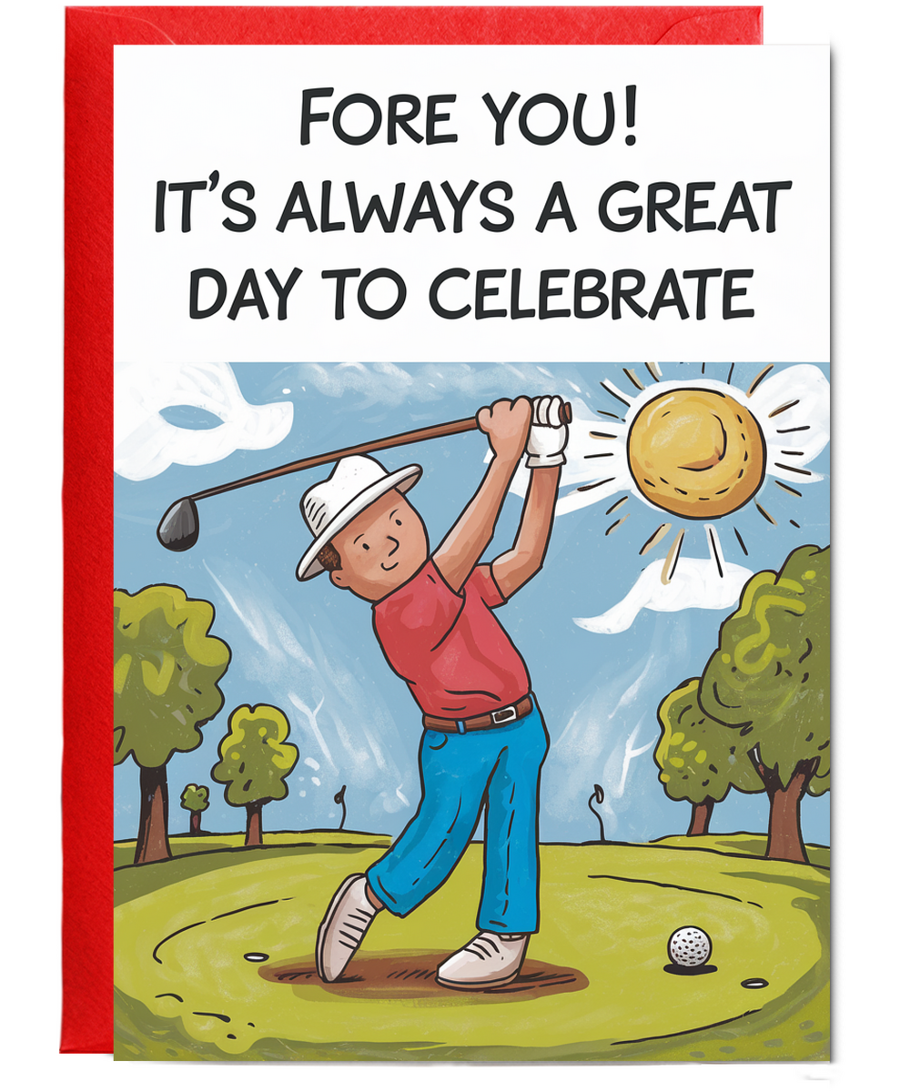Fore You It’s Always a Great Day to Celebrate