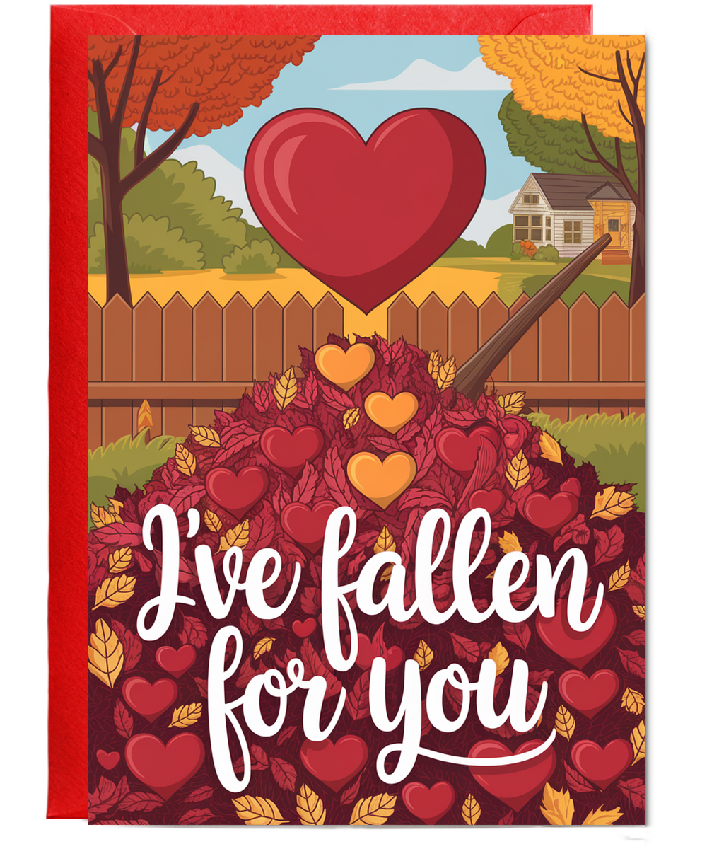 I’ve fallen for you Greeting Card