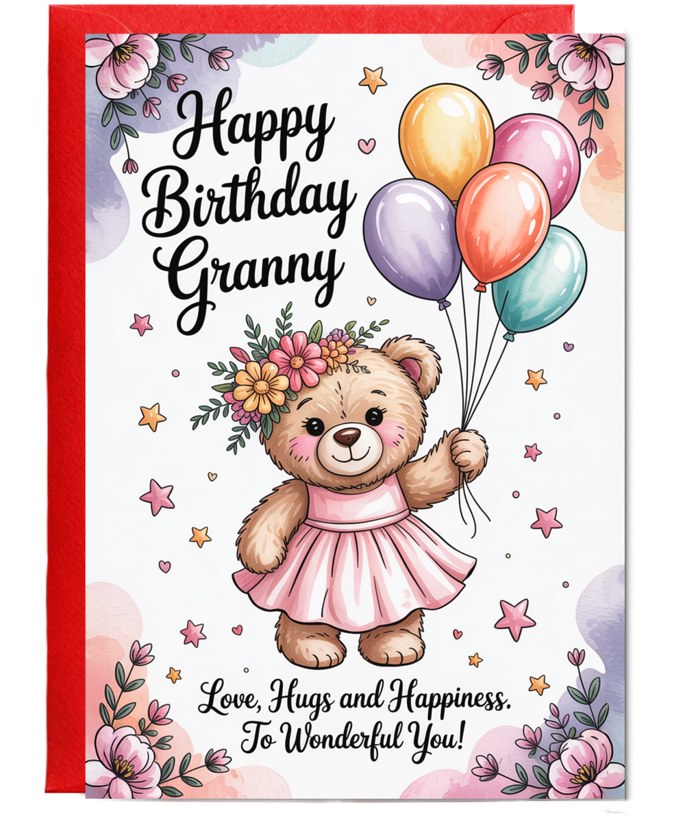 happy birthday GRANNY, love, hugs and happiness, to wonderful YOU