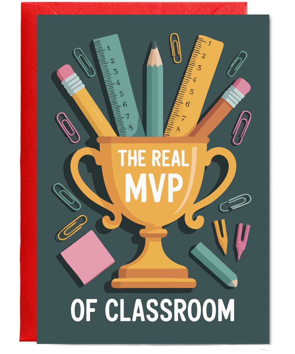 Teacher the best mvp of the classroom
