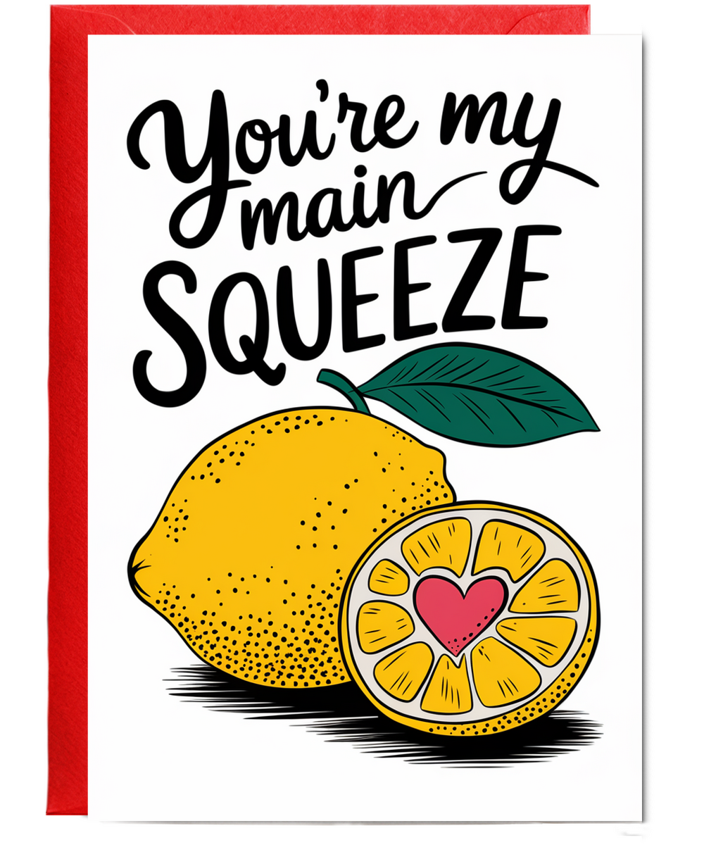 You’re my main squeeze Greeting Card