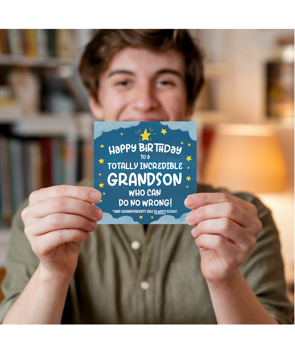 Happy Birthday to a totally incredible grandson who can do no wrong