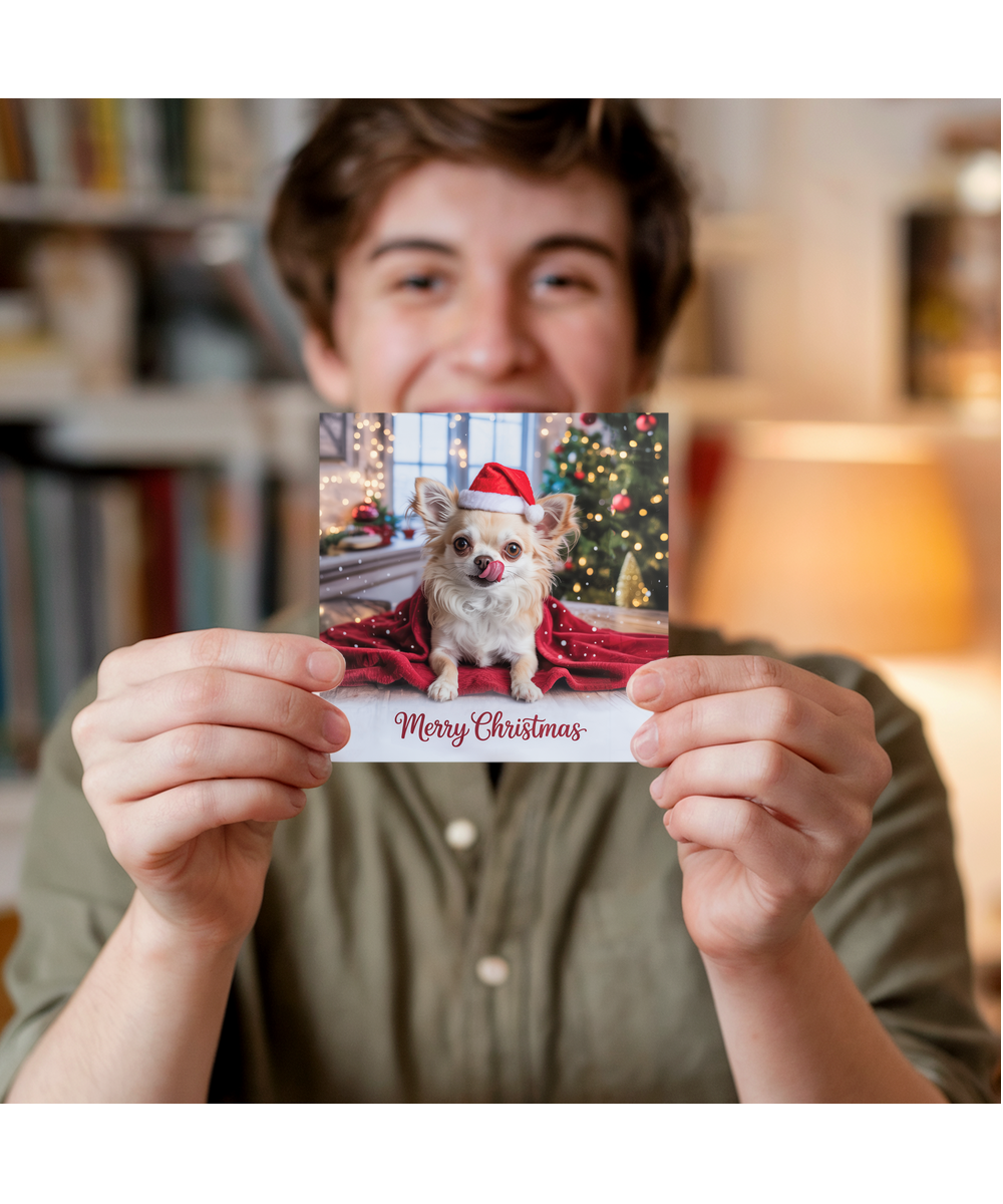 Merry Christmas adorable chihuahua