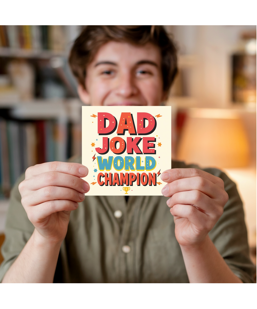 Fathers Day Dad Joke world champion