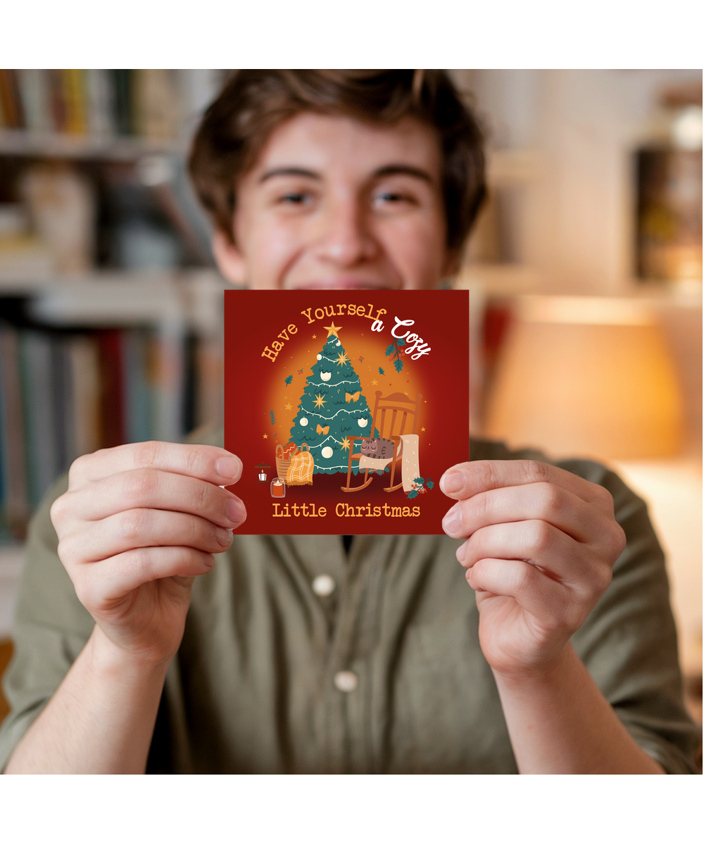 Christmas Card Have Yourself a Cozy Little Christmas