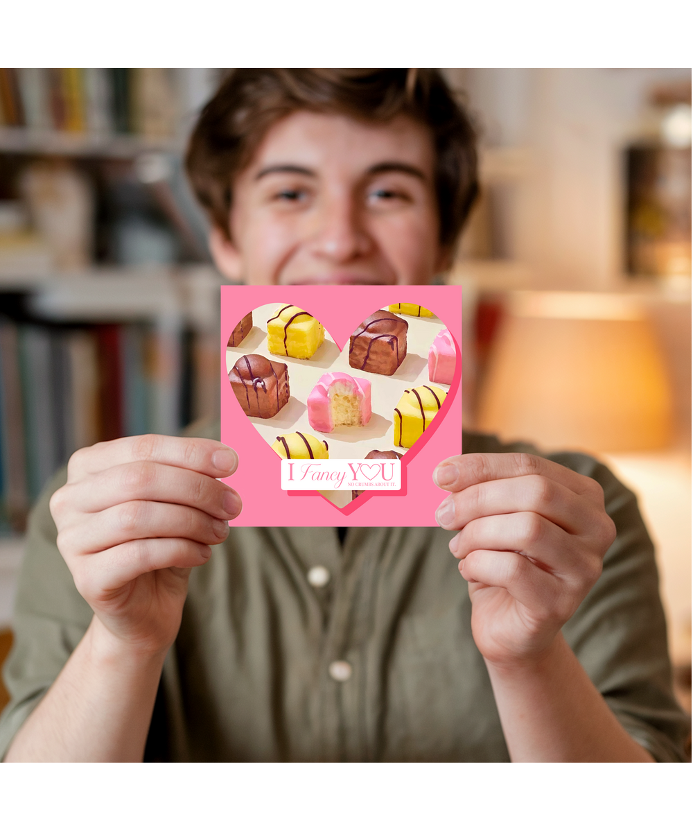 Valentines i fancy you no crumbs about it