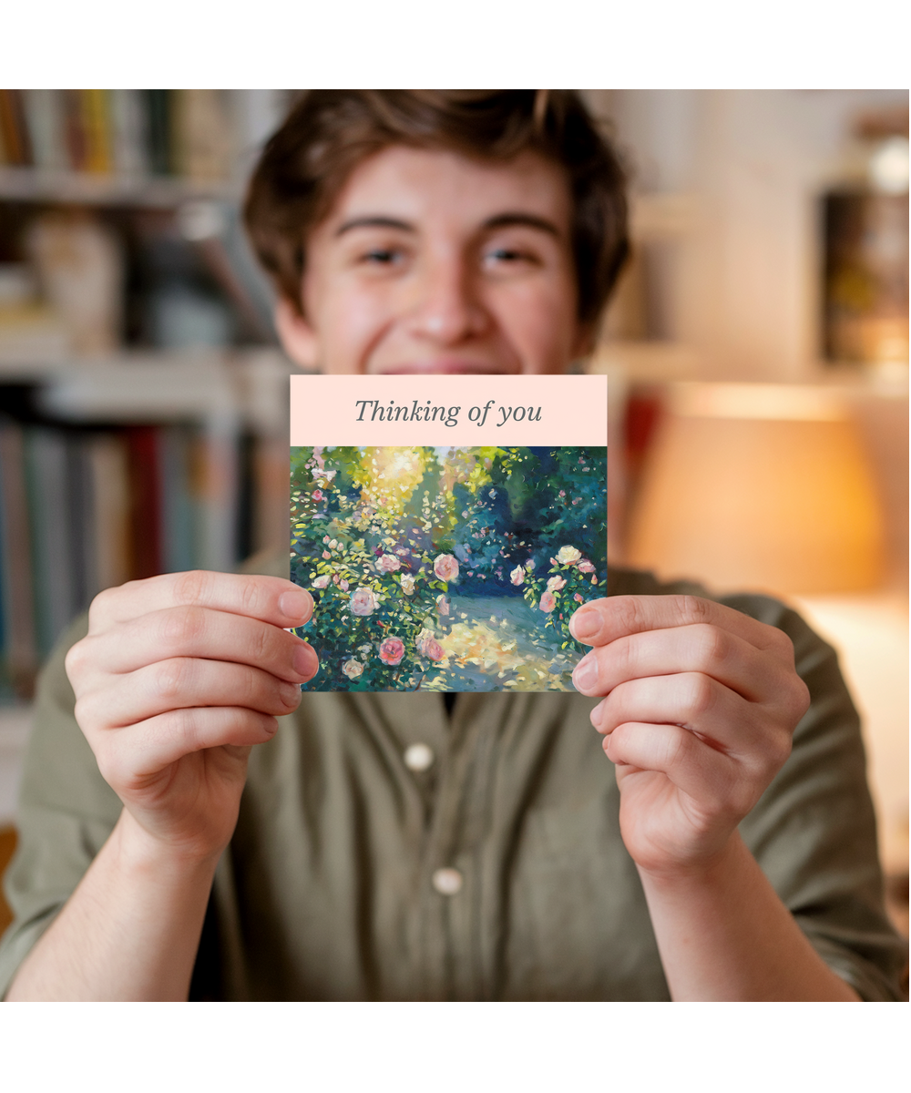 Thinking of You Card Monet