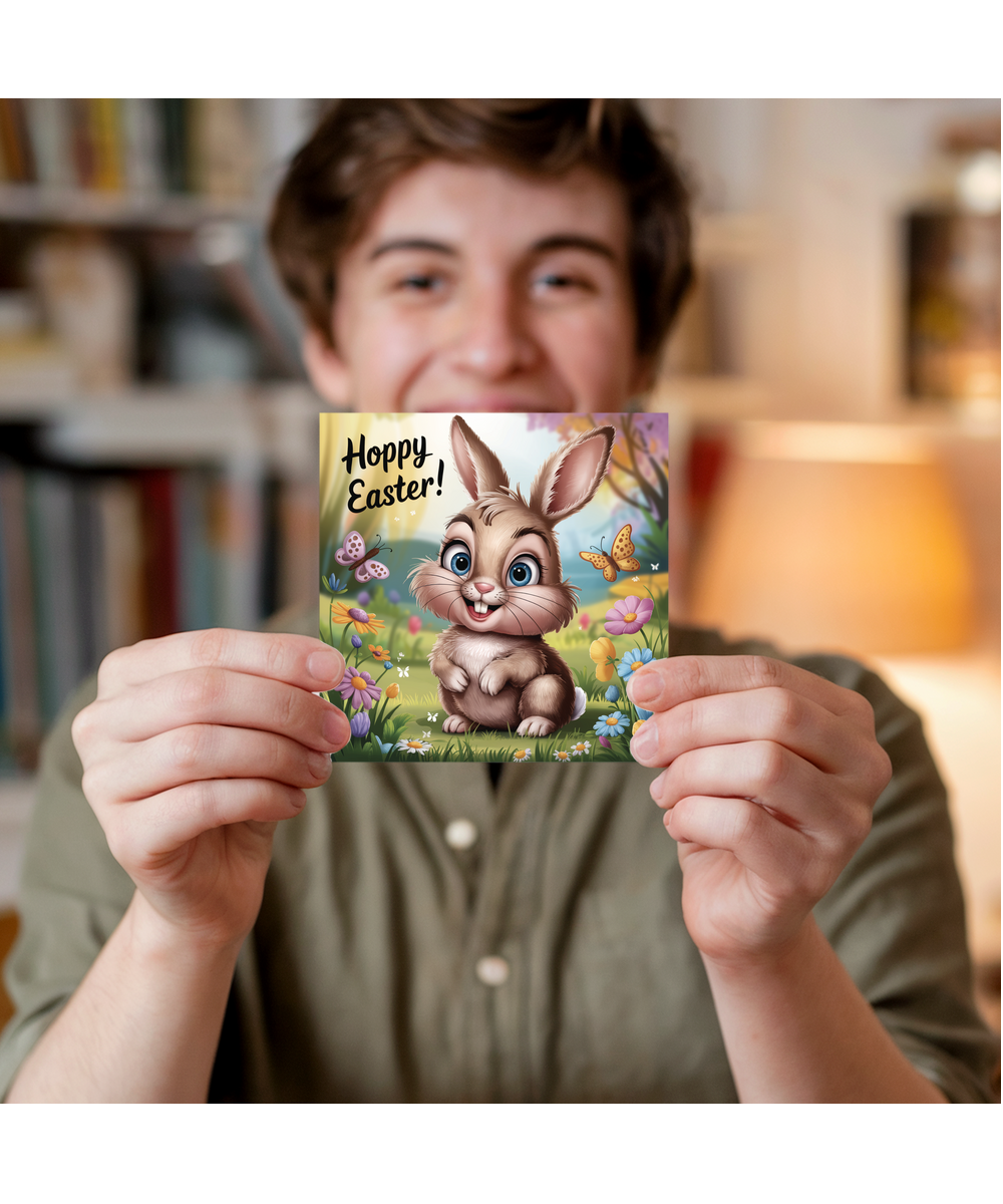 hoppy easter, adorable bunny