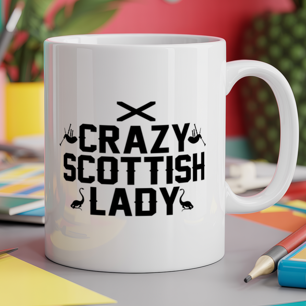 Crazy Scottish lady