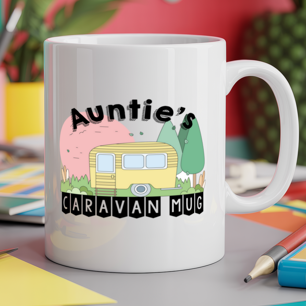 Auntie's Caravan Mug