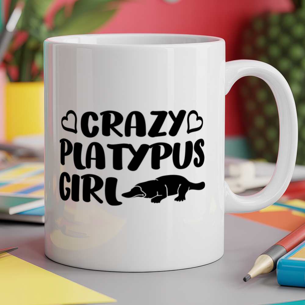 Crazy platypus girl