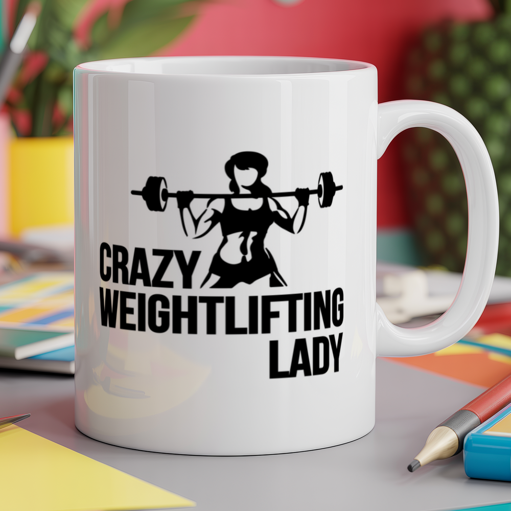 Crazy Weightlifting Lady