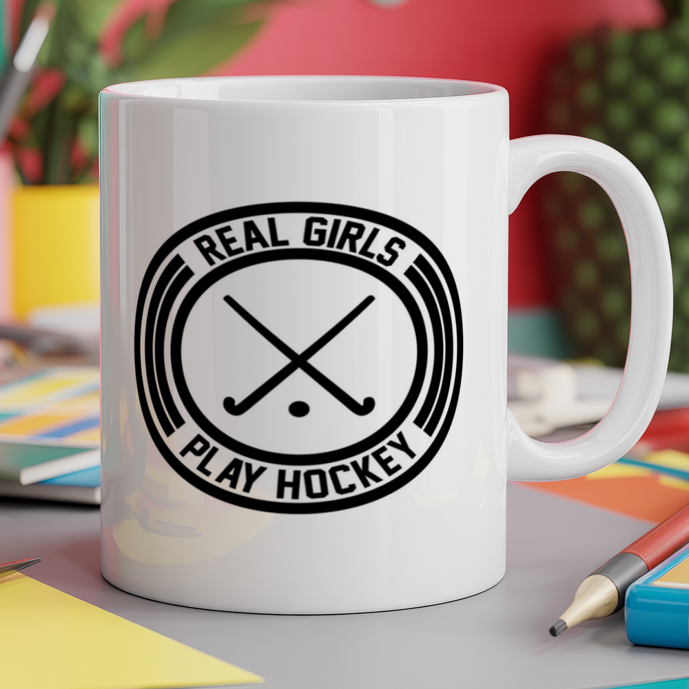 Real Girls Play Hockey (Pocket)