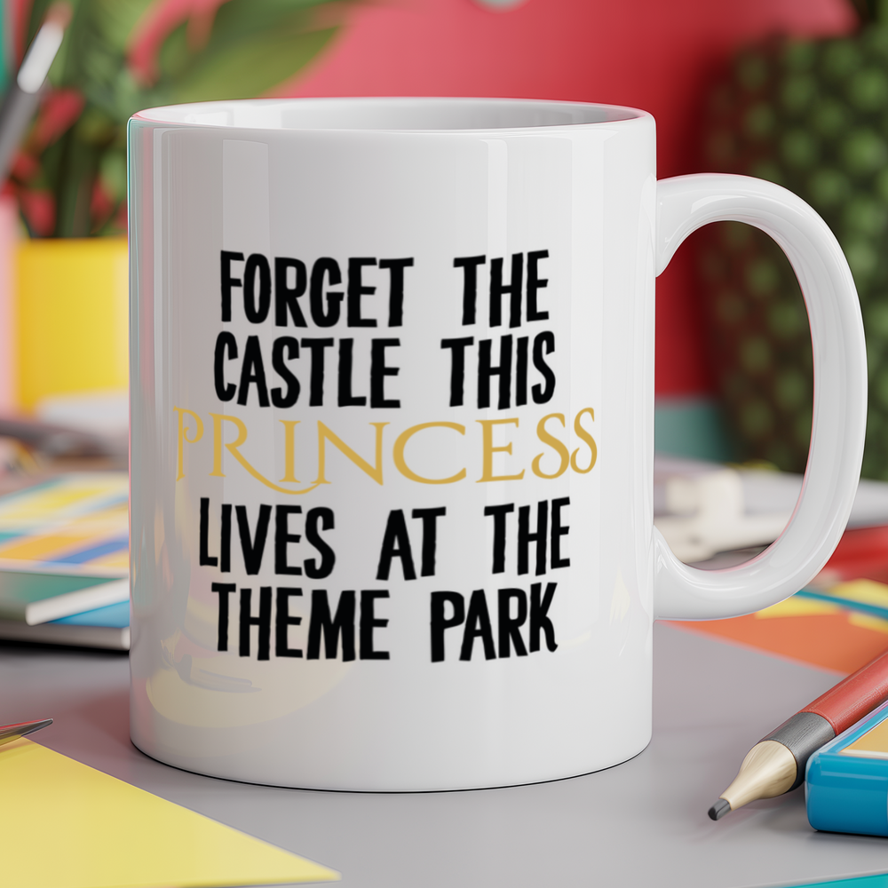 Forget the castle this princess lives at the theme park