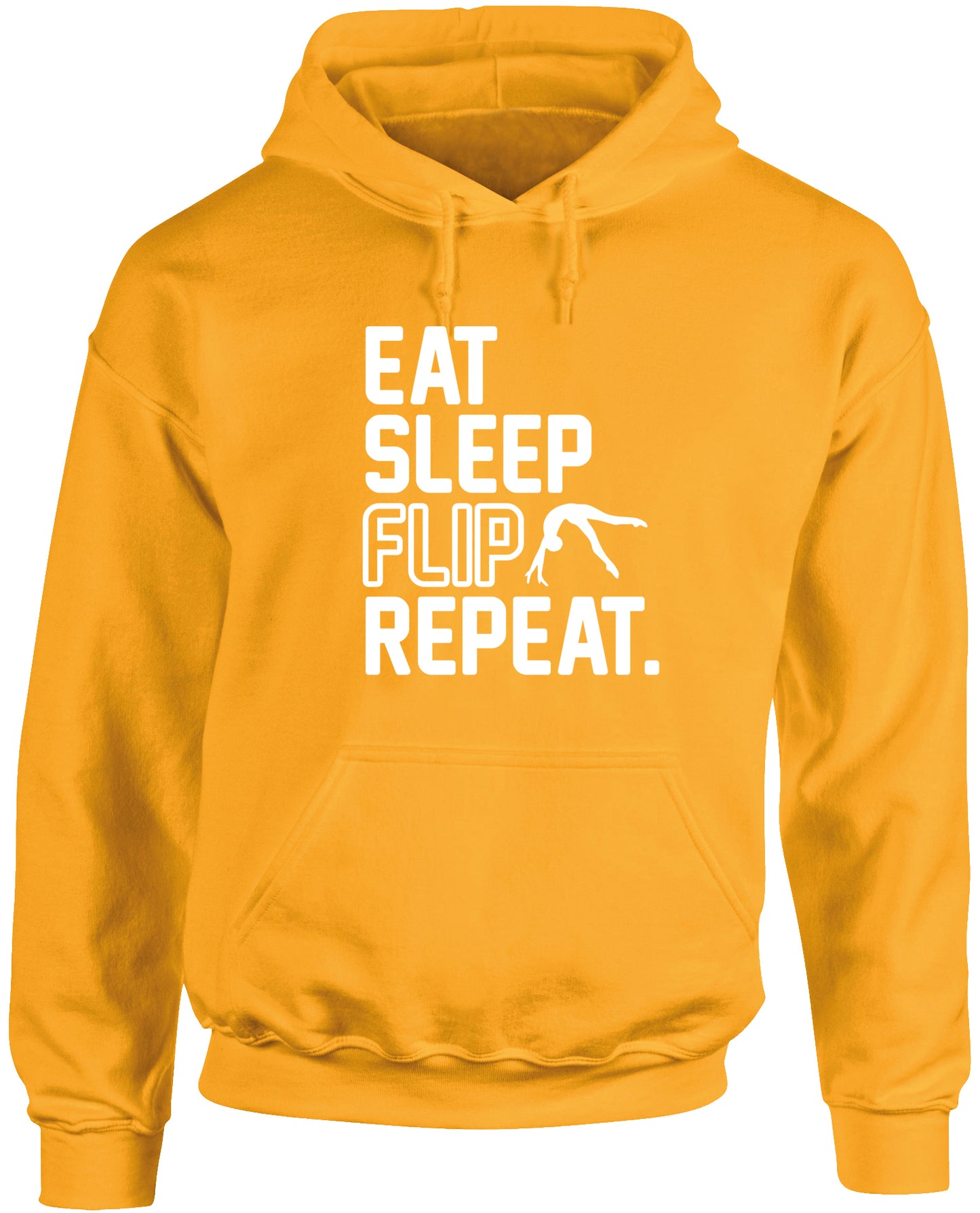 Eat Sleep Flip Repeat Gymnastics Gymnast unisex Hoodie hooded top