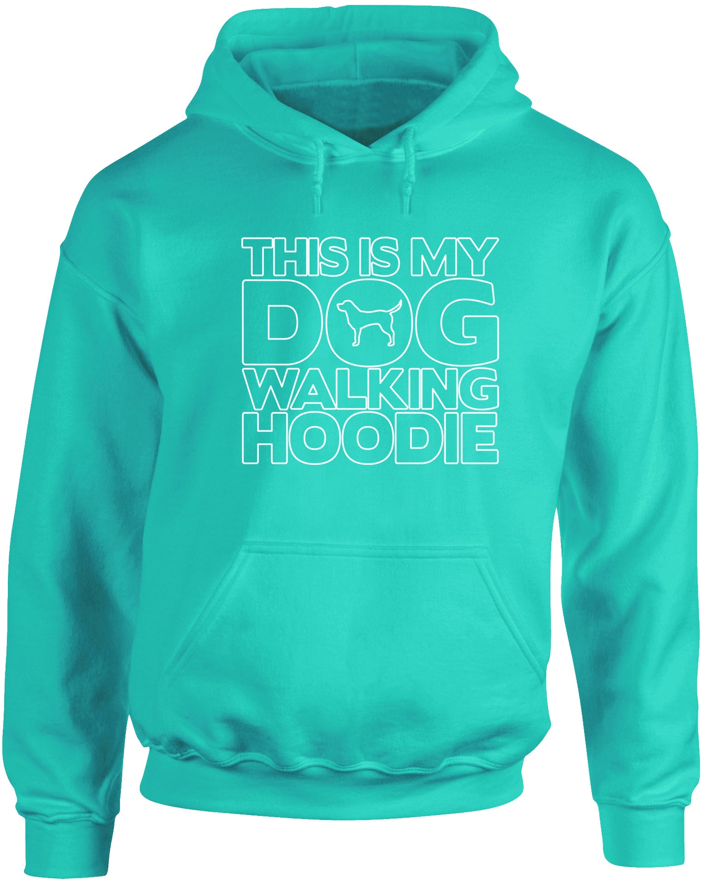 This Is My Dog Walking Hoodie unisex Hoodie hooded top