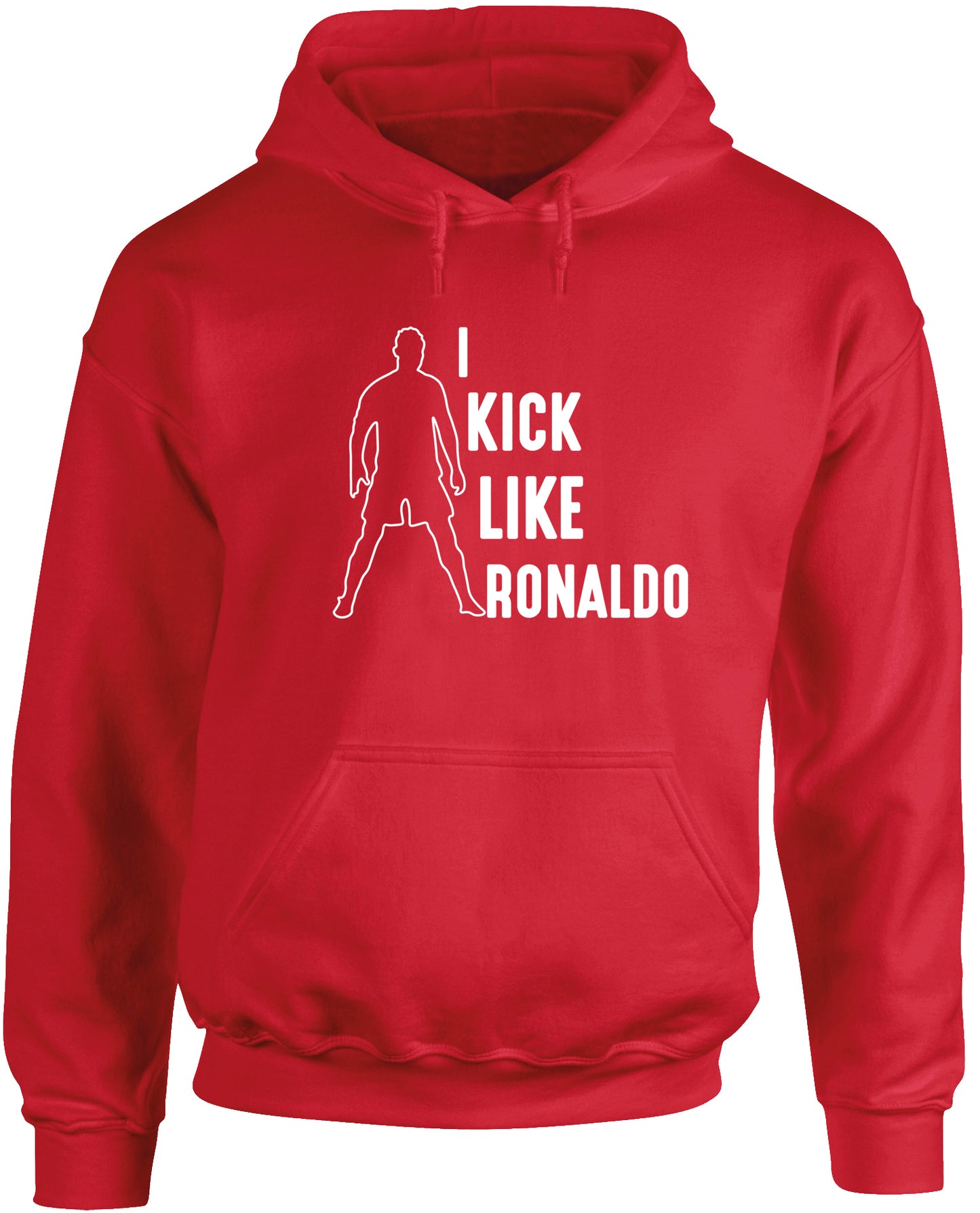 I Kick Like Ronaldo unisex Hoodie hooded top