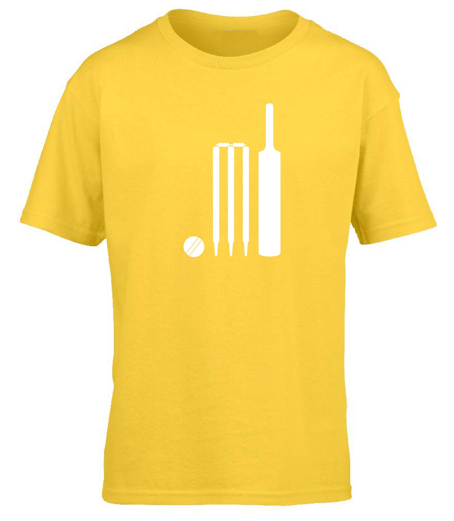 Cricket Bat, Ball and Stumps children's T-shirt