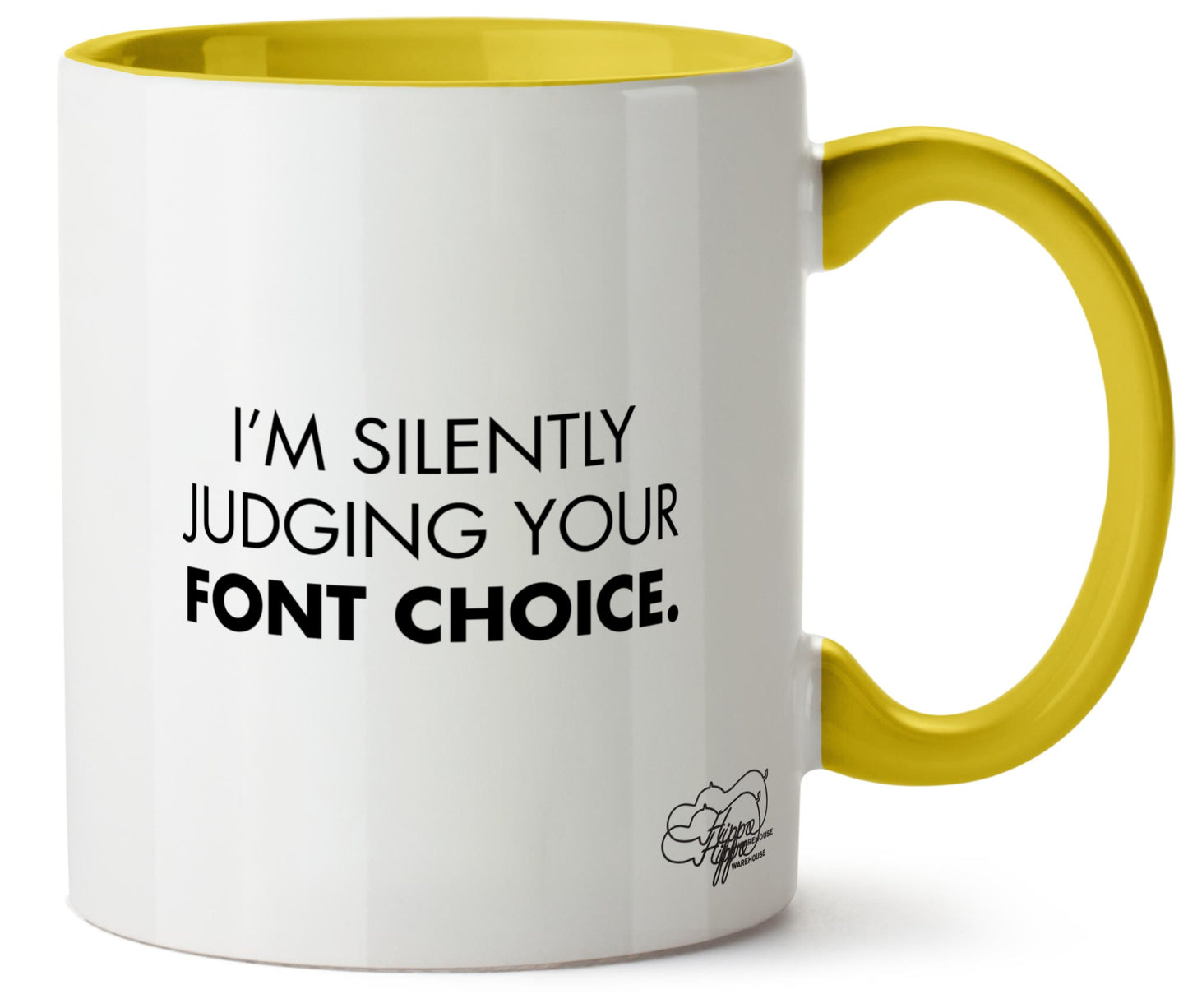 I'm silently judging your font choice graphic designer Printed 11oz Mug
